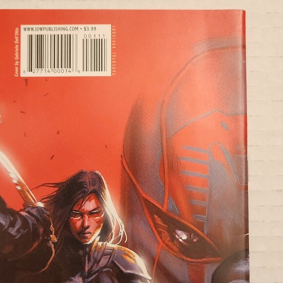 G.I. Joe #1C (2009) IDW, Gabriele Dell'Otto Wraparound Variant Cvr, NM - Picture 10 of 14